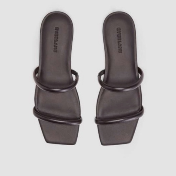 Everlane Shoes - EVERLANE The Double Strap Leather Sandal Size 8.5